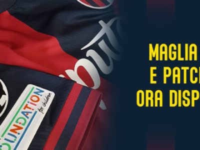 La patch della UEFA Champions League è ora disponibile negli Official Store del Bologna