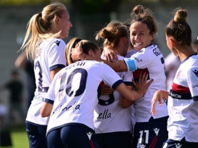 Il Bologna Women dà spettacolo: 5-1 interno al San Marino Academy con Colombo, Tardini e tripletta di capitan Gelmetti