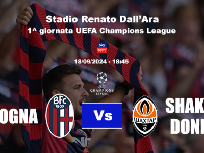 Bologna vs Shakhtar Donetsk