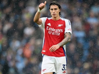 Calafiori, super gol alla prima da titolare con l'Arsenal: l'ex difensore del Bologna trafigge il Manchester City all'Etihad