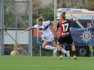 Primo k.o. stagionale per il Bologna-Women: rossoblù sconfitte 1-0 in casa del Genoa e adesso a -3 dalla vetta