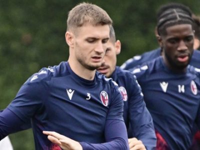 Ripresa delle attività verso Roma-Bologna, ancora a parte Erlic ed El Azzouzi