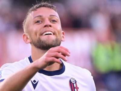 Primo gol in Serie A e in maglia rossoblù per Karlsson, 504° marcatore nella storia del Bologna