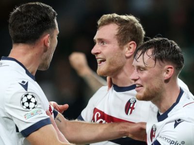 Bravo Bologna, siamo fieri di te! Ennesima bella prova e altro risultato di prestigio per salutare la Champions: 1-1 in casa dello Sporting